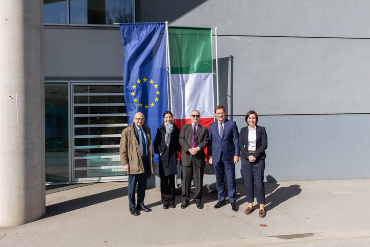 Visit of the Italian Ambassador H.E. Stefano Beltrame at CeMM