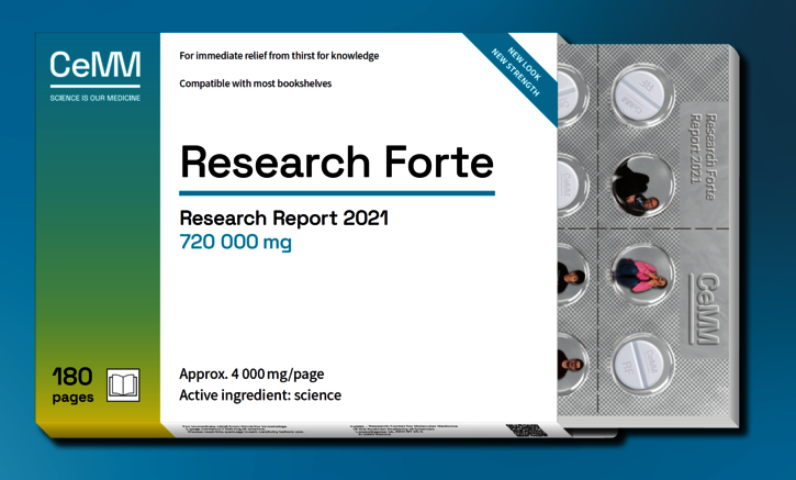 CeMM Research Report 2021 CeMM Research Report 2021