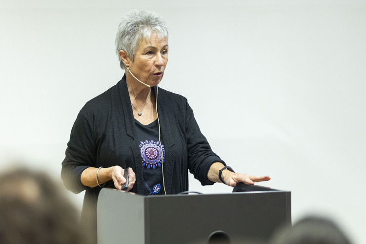 Prof. Barbara Seidlhofer at the 12th CeMM S.M.A.R.T. Lecture (©Bubu Dujmic / CeMM).