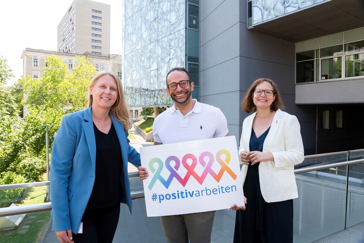 CeMM signs the #positivarbeiten declaration to promote inclusion towards HIV-positive employees
